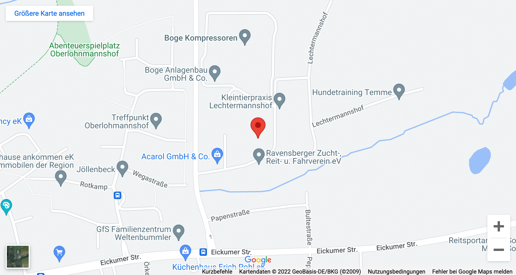 Zu Google Maps wechseln